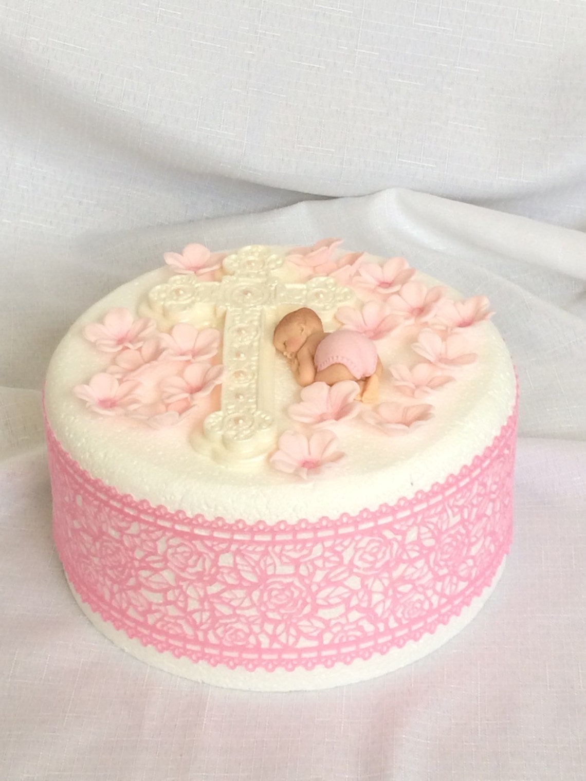 Baptism cake topper boy Christening cake topper 20 pcs set Etsy