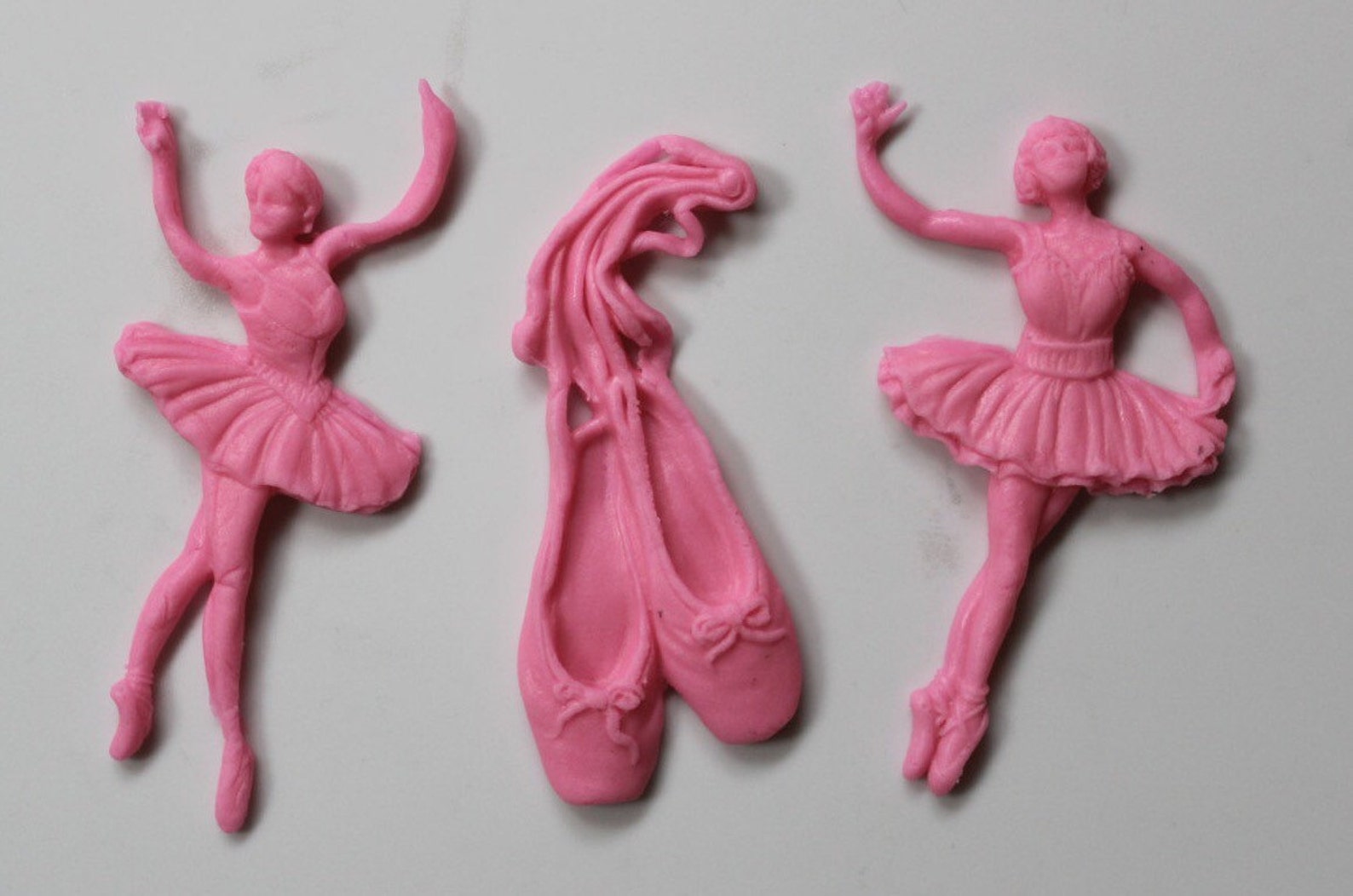 ballerina cake topper 12pcs ballet cupcake toppers edible fondant shoes cookie decorations birthday theme party favors