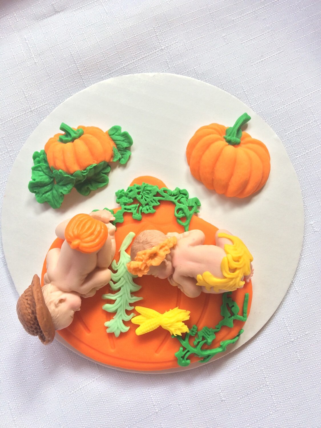 fondant twin baby cake topper star wars Baby shower cake topper baby on