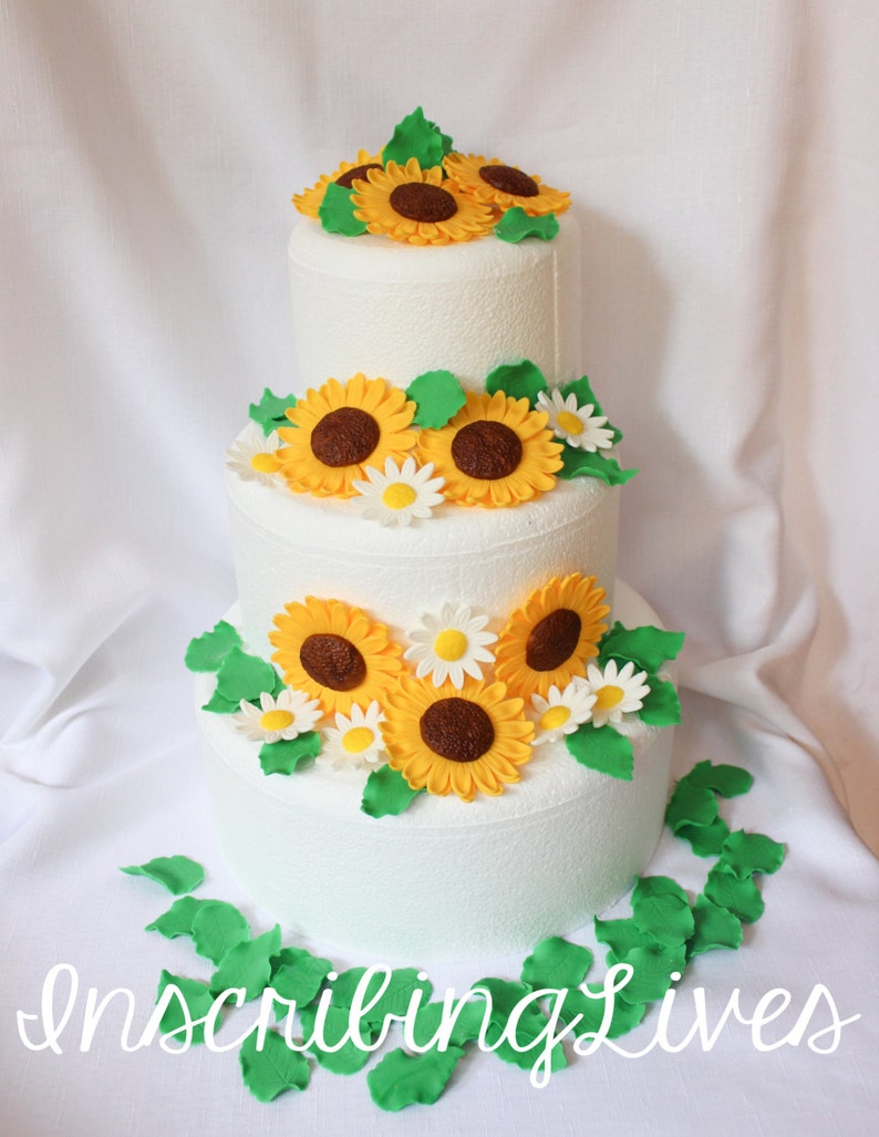 Rustic Wedding Cake Topper 66pcs Autumn Fall Cake Decorations Etsy