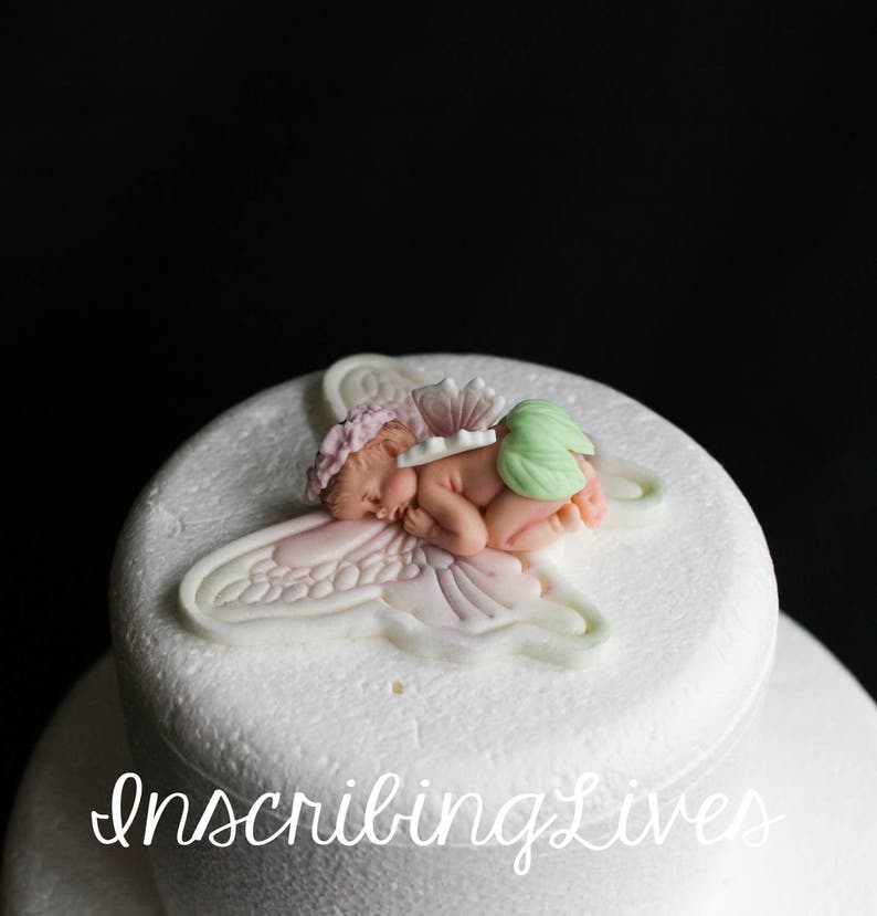Butterfly Baby Shower Cake Topper Girl Baby Edible Decorations Etsy