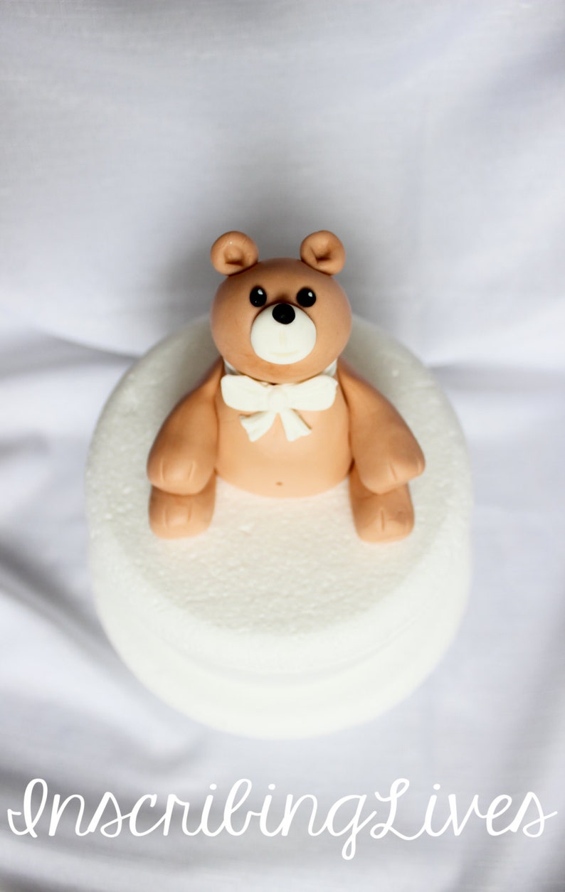 Bear Cake Topper Baby Shower Cake Decorations Boy Fondant Cake Etsy Bear Cake Topper Baby Shower Cake Decorations Boy Fondant Cake Etsy