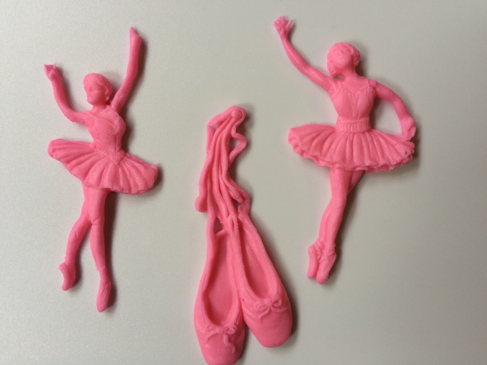 ballerina cake topper 12pcs ballet cupcake toppers edible fondant shoes cookie decorations birthday theme party favors