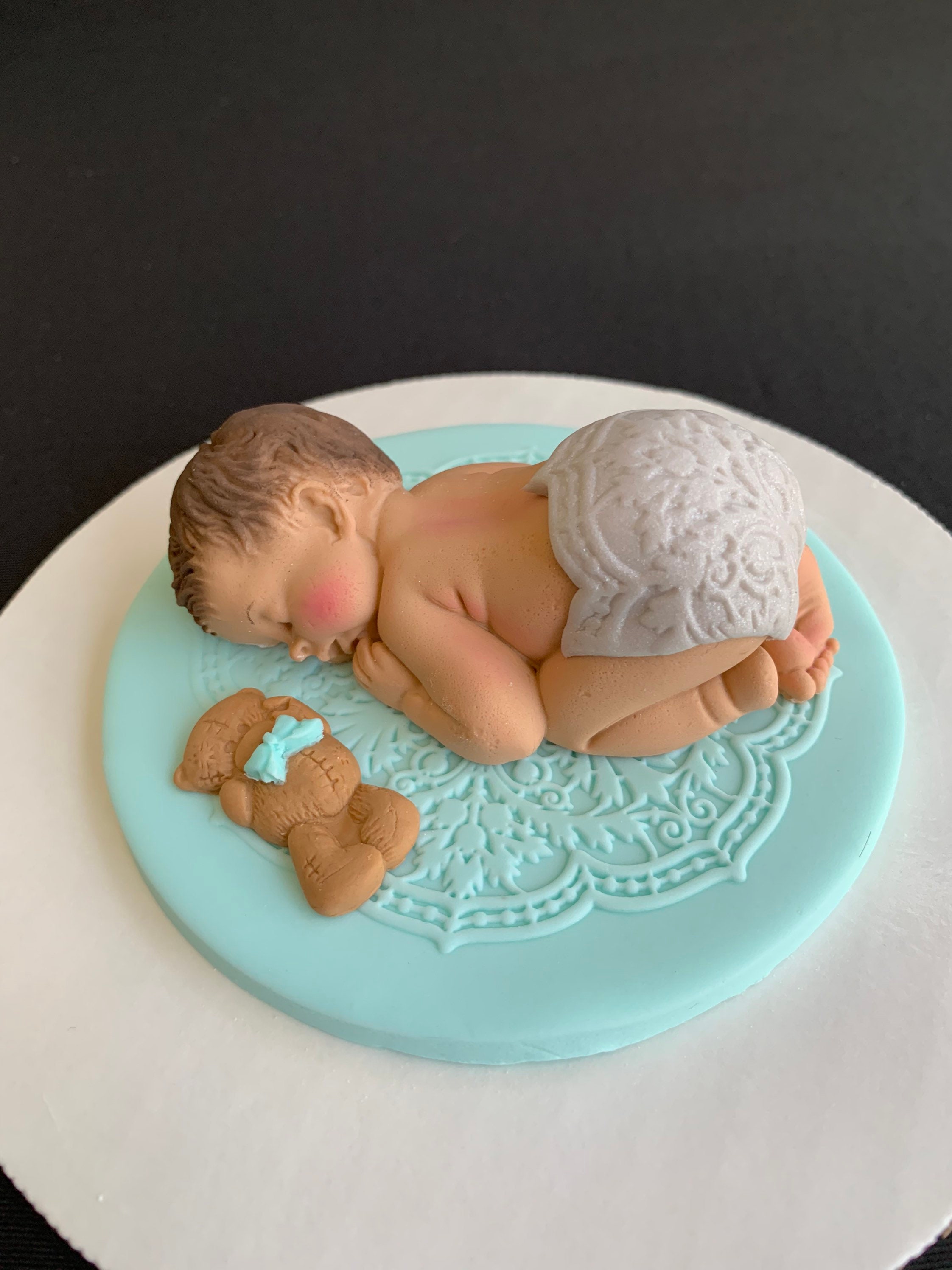 Boy Baby Shower Cake Topper Prince Fondant Cake Decorations - Etsy