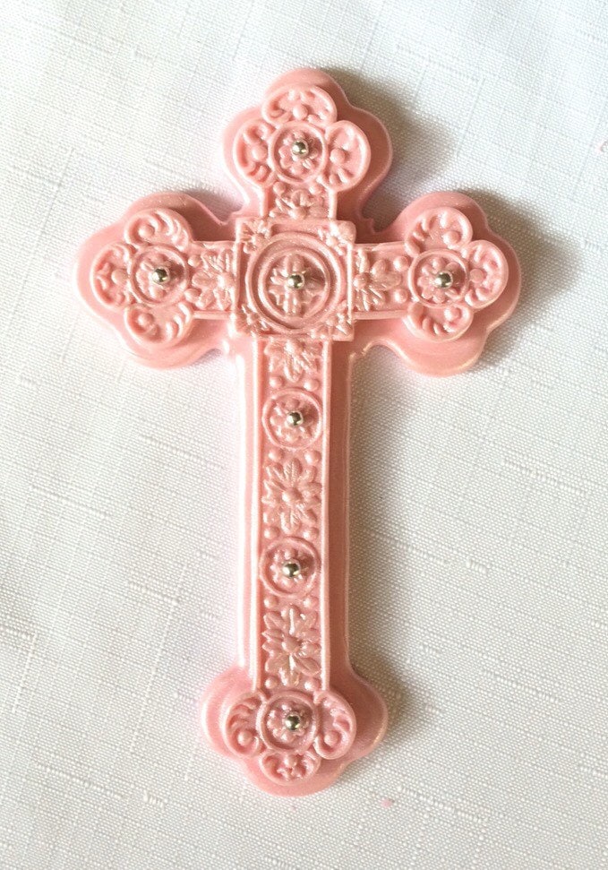 Cross Cake Topper Edible Fondant Large Cross Cake Topper in Etsy