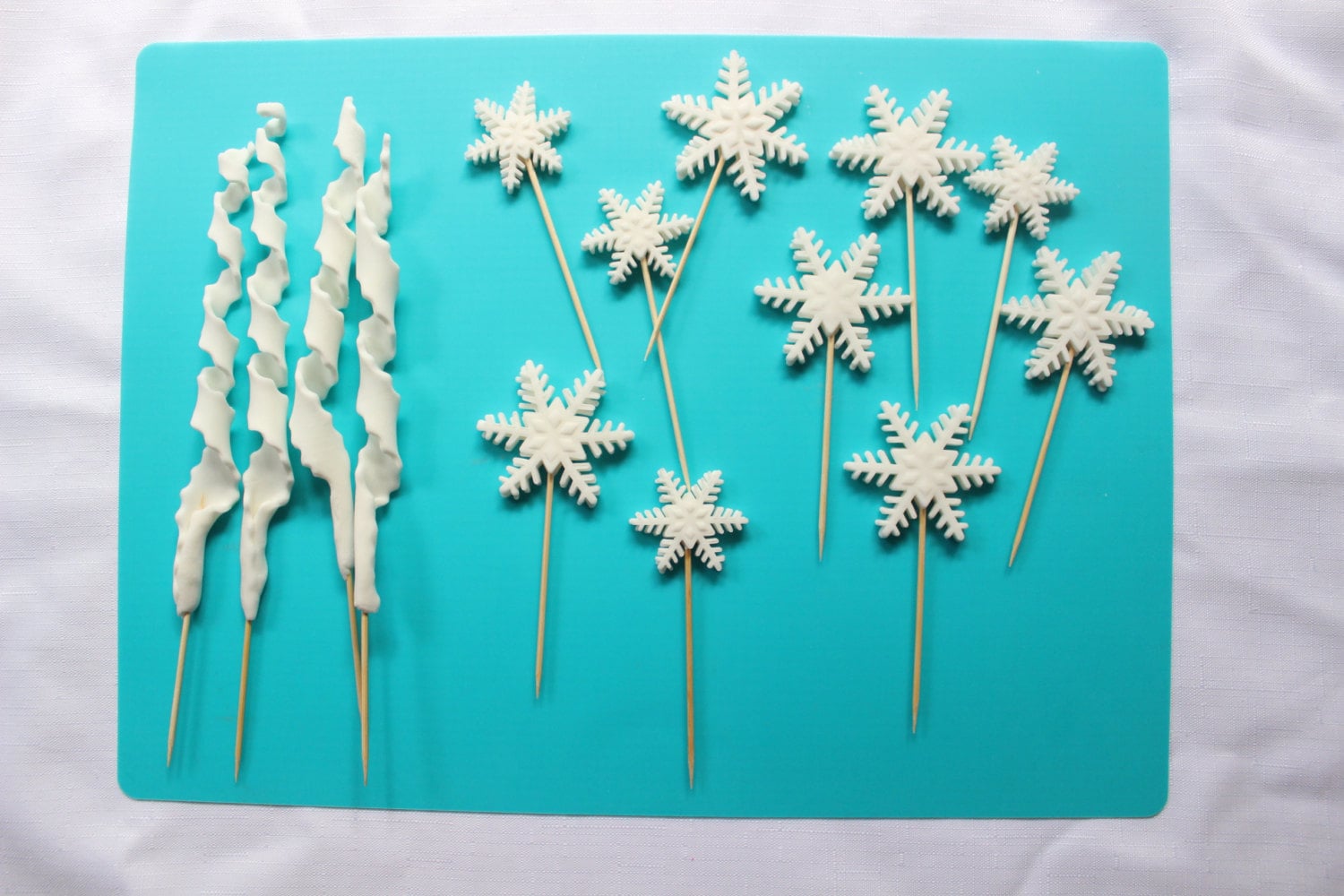 Printable Cake Top Snowflake Template
