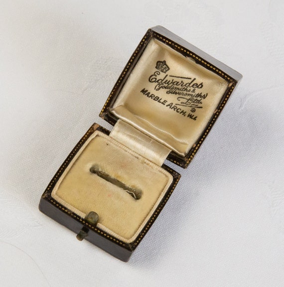 Vintage Edwardes Ring Box, Marble Arch London – R… - image 10