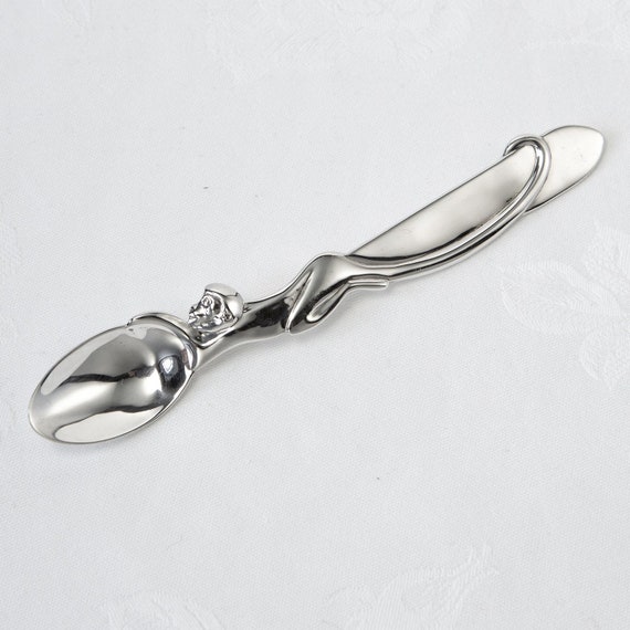 baby feeder silver