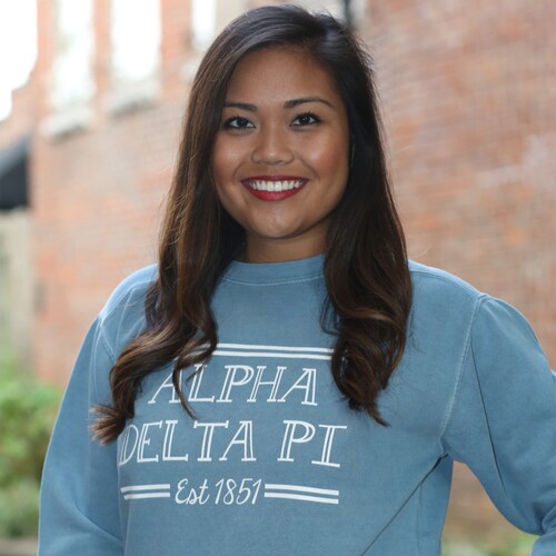Alpha Delta Pi Comfort Color Crewneck 
