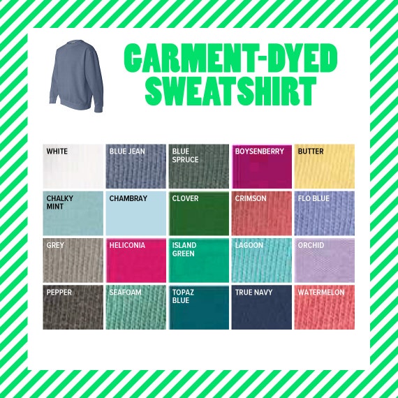 adpi comfort colors sweatshirt