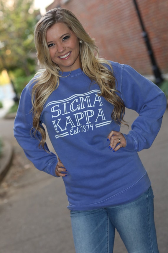 sigma kappa comfort colors