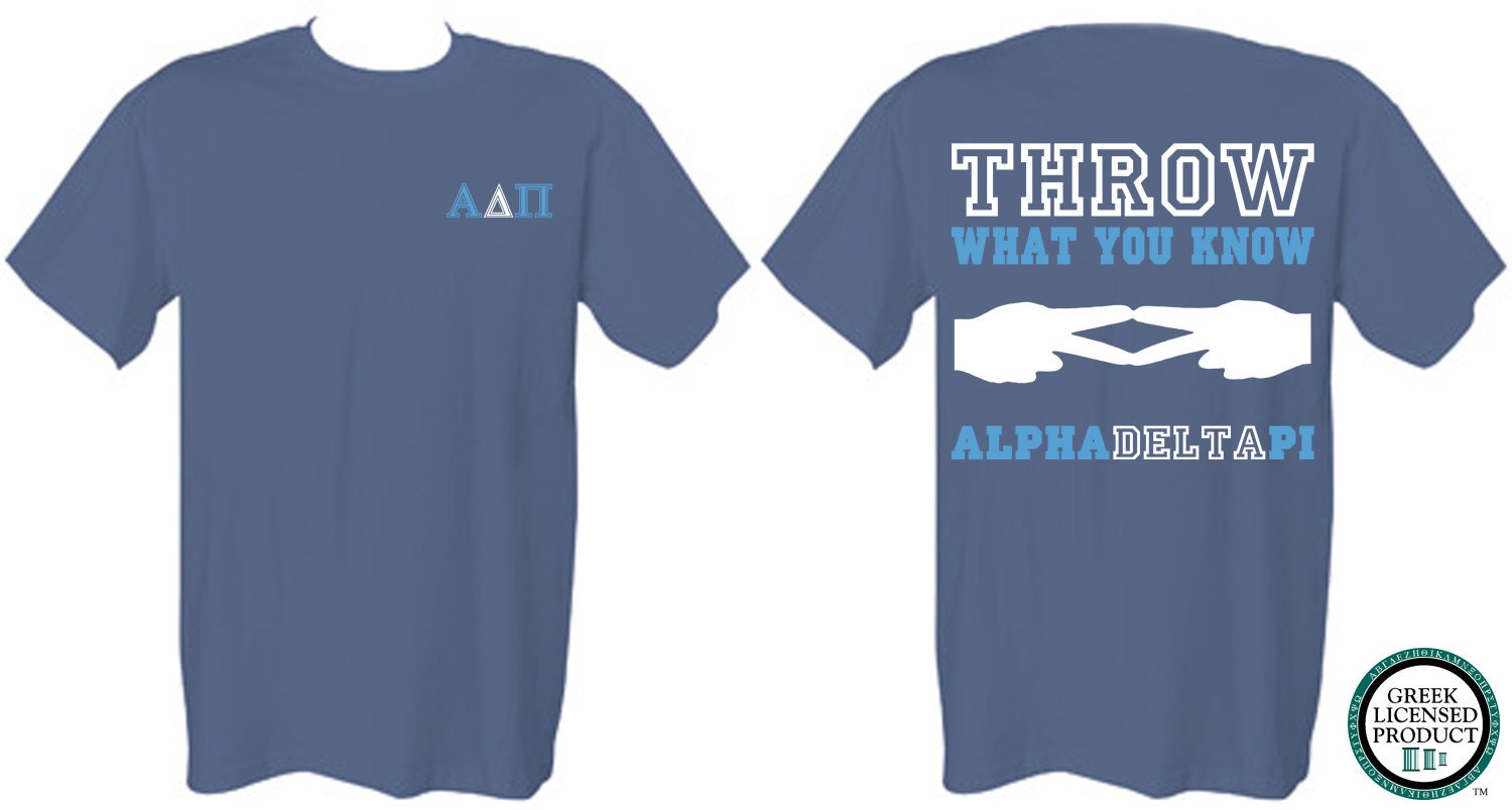 Alpha Delta Pi Throw What You Know 