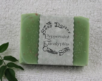 Peppermint Eucalyptus Castile Soap