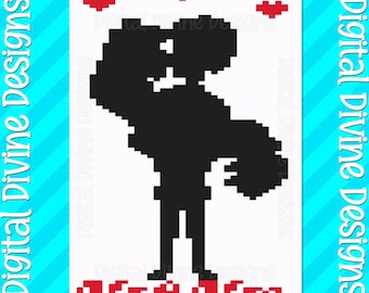 Just Married Blanket Pattern: Chunky Finger Knit (Digital Download)