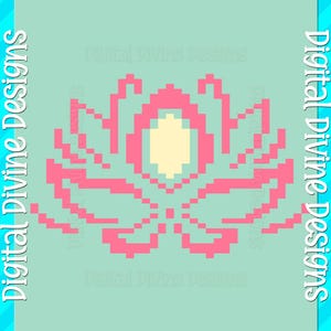 Lotus Flower Chunky Knit Blanket Pattern (Digital Download)