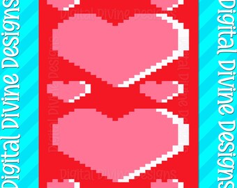 Heartfelt Chunky Knit Blanket Pattern (Digital Download)