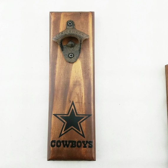 Bottle Opener Dallas Cowboys Etsy