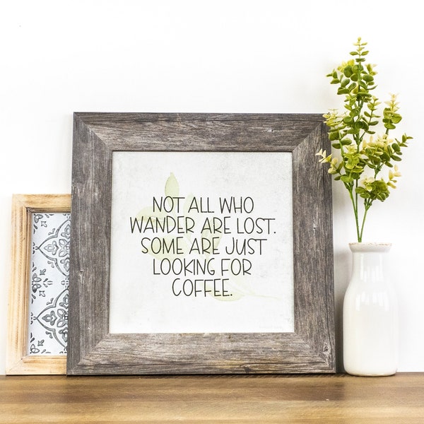 Not All Who Wander - Etsy