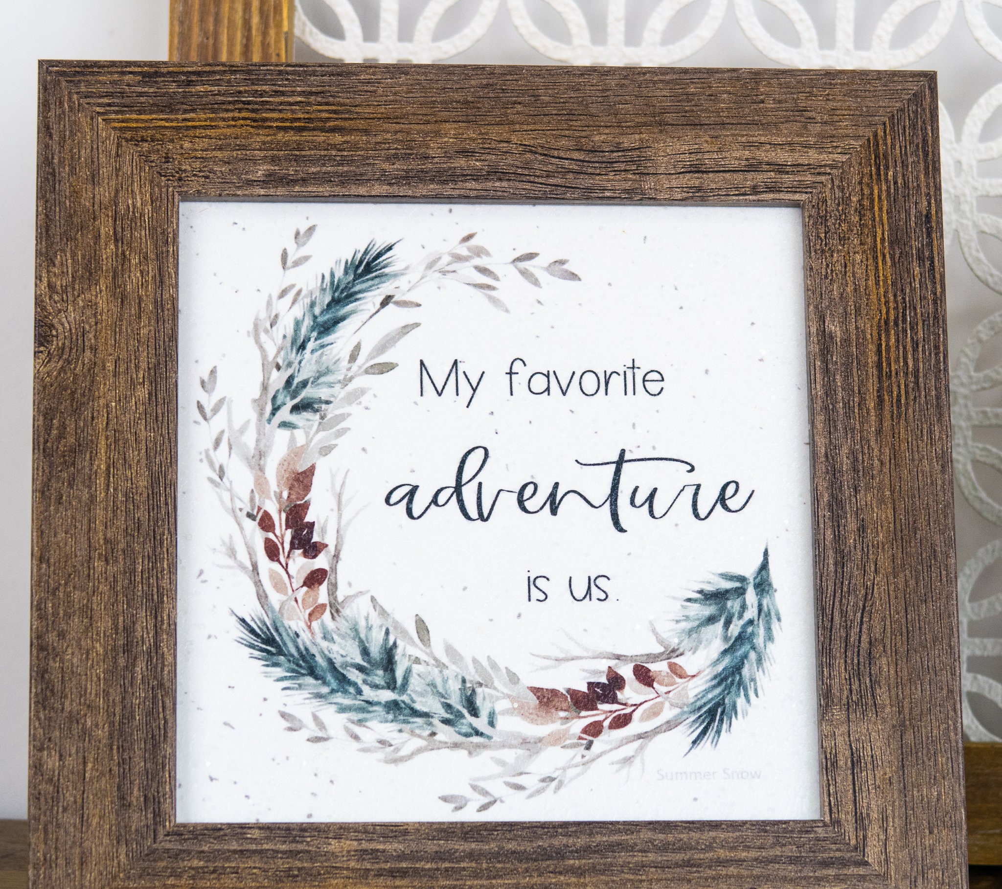 My Favorite Adventure Is Us/Love/Family/Adventure Picture Etsy