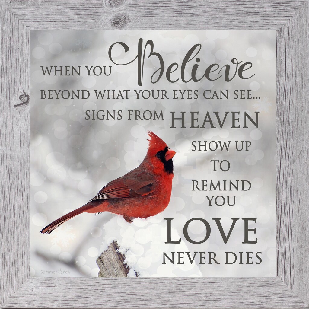 BEKECH Portachiavi Commemorativo Cardinale - Regalo Simpatia Con Ali D'Angelo, Frasi Sul Paradiso