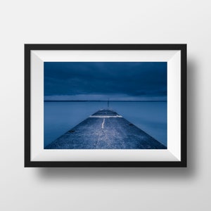 Impressão de fotos da Bretanha - Cale Beg Meil Finistère Paisagem Imagem colorida Fotografia Decoração Pôster