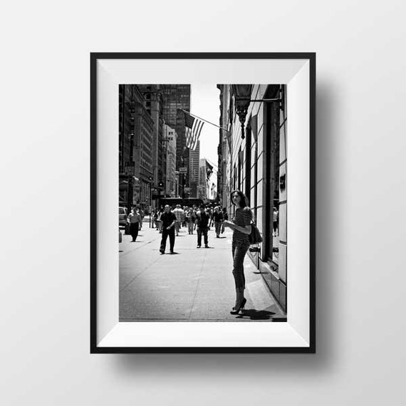 Affiche New York Noir et Blanc – L'Atelier du Poster