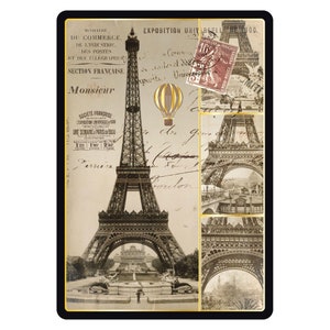 Lot de 10 ou 20 cartes postales Paris Vintage Visuels Rétro des Monuments de Paris Tour Eiffel 1900 Image d'antan Exposition Universelle image 3