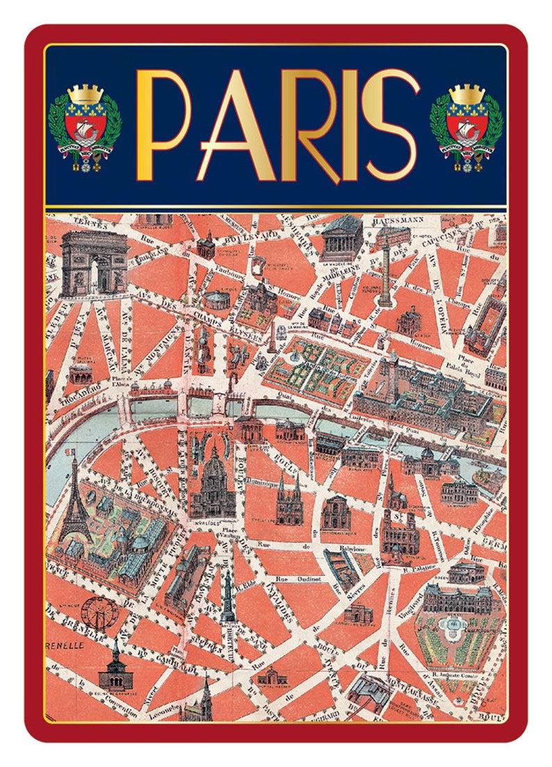 Lot de 10 ou 20 cartes postales Paris Vintage Visuels Rétro des Monuments de Paris Tour Eiffel 1900 Image d'antan Exposition Universelle image 6