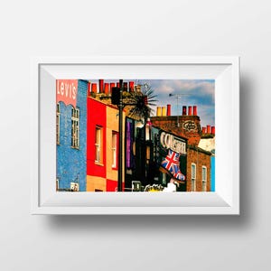 Fine Art Print of London - Camden Town London Doc Martens Street Color Photo View Picture Wall Art Poster