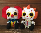 Pennywise IT Clown Felt Plush.