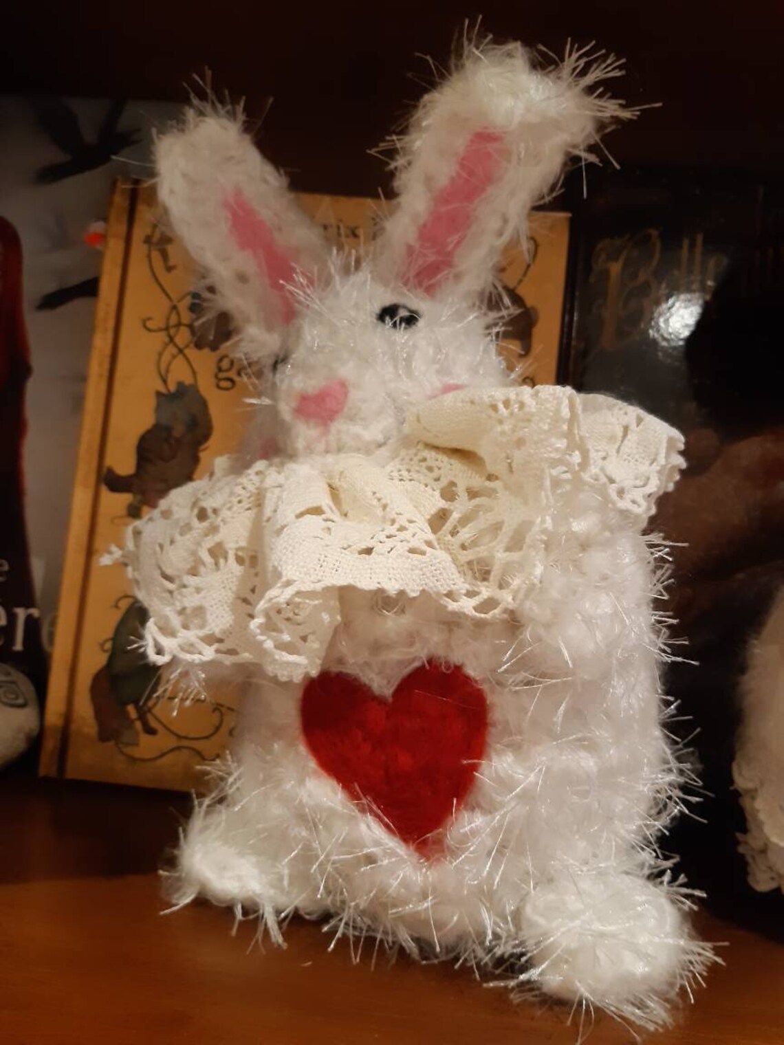 Peluche Lapin Blanc Alice au Pays des Merveilles poupée  Etsy