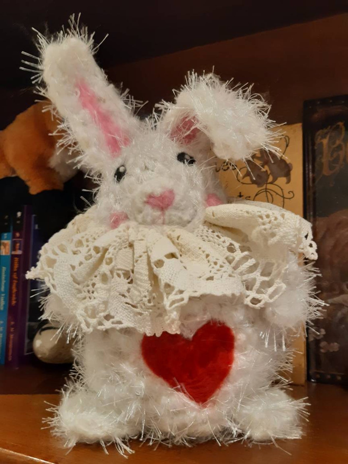 Peluche Lapin Blanc Alice au Pays des Merveilles poupée  Etsy