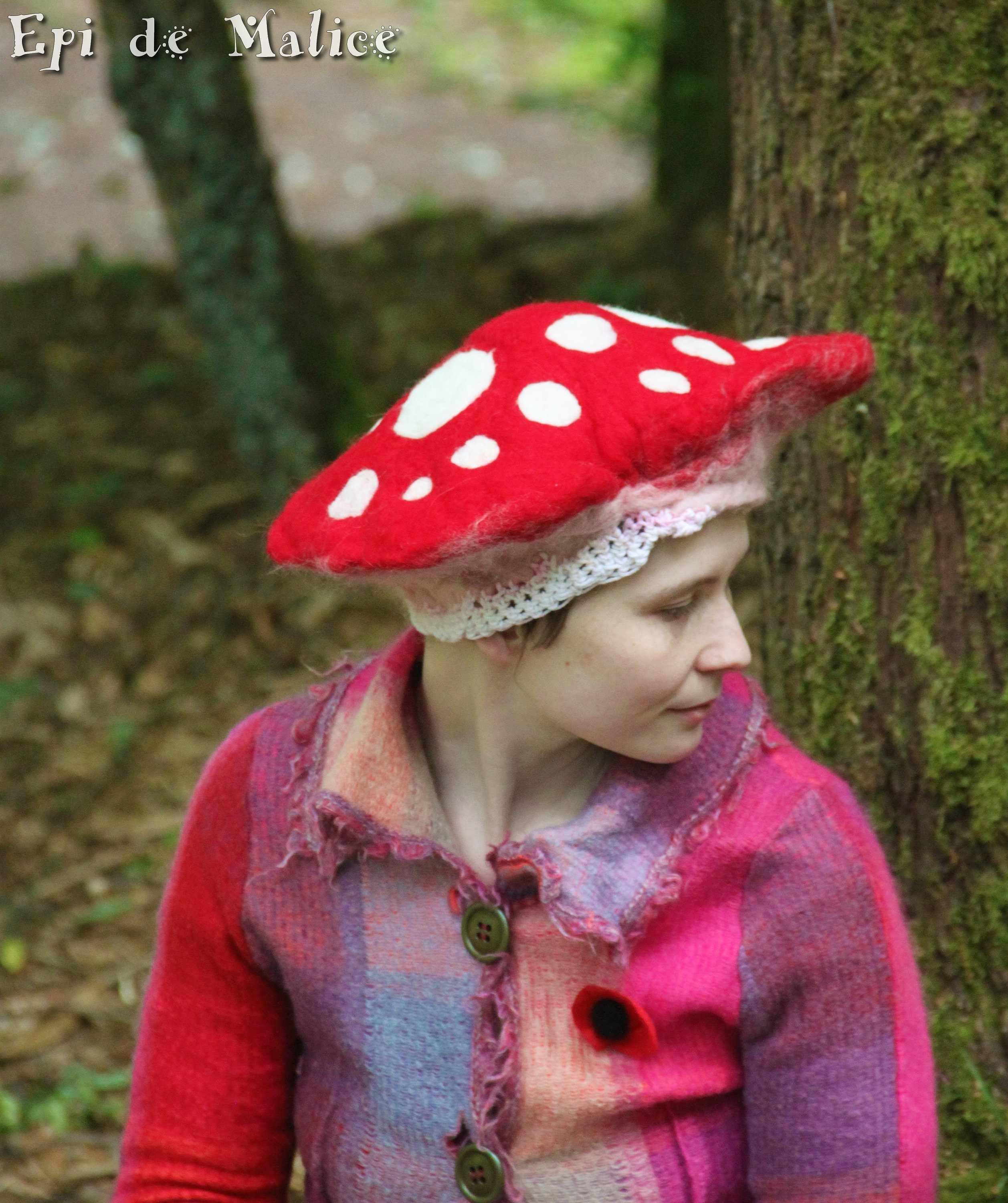 Amanita Shroom Fungi Mushroom Béret Fairytale Red Hat Gnome | Etsy UK