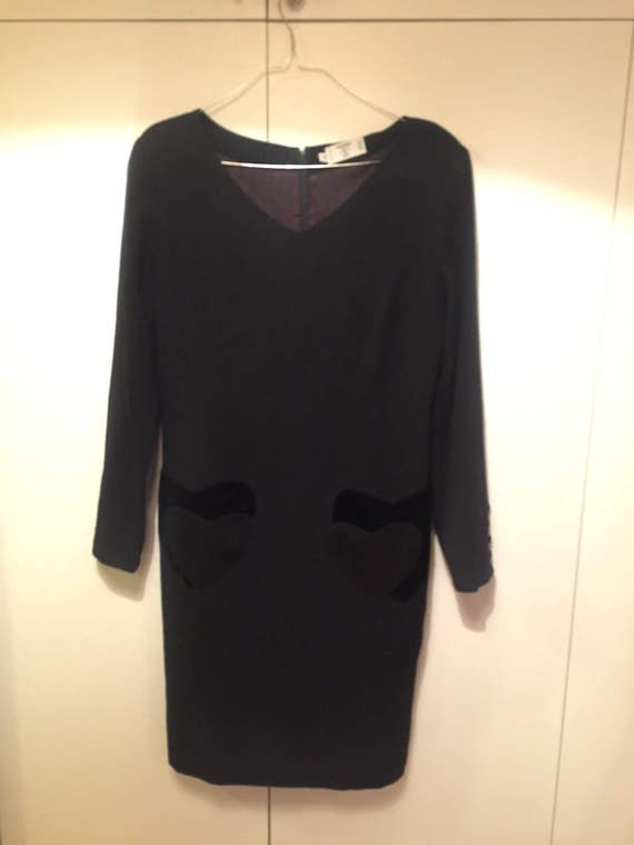 Vintage Valentino Dress with Heart shaped pockets