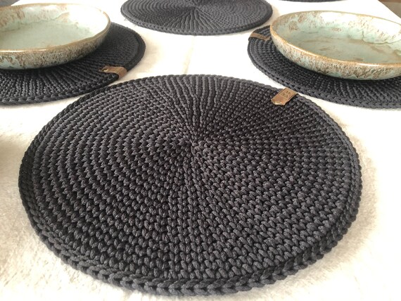 Table Placemats Crochet Coasters Mats Canada Table Placemats Crochet, Round Table Placemats Canada