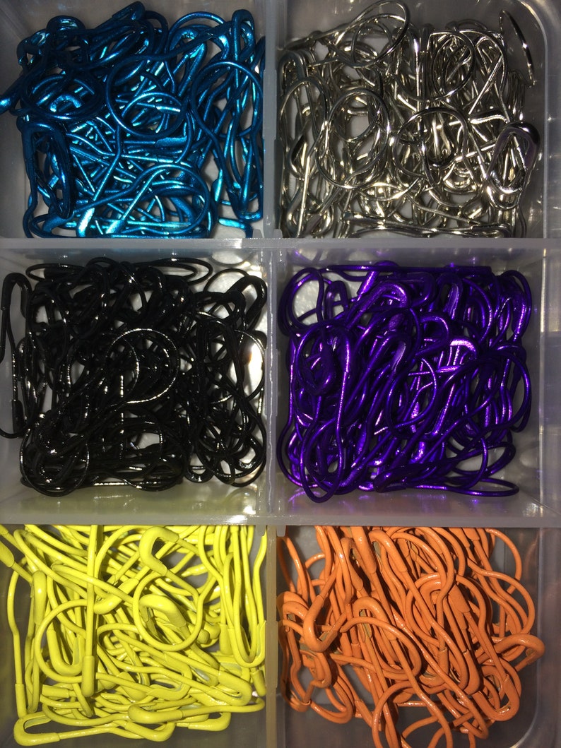 Metal Stitch Marker Coilless Safety Pin Locking Stitch Etsy