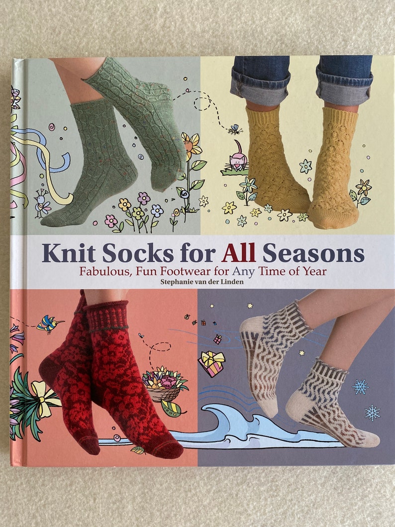 Patterns and Techniques That you Will Love and Treasure Sock Knitting Books How to Knit or Dye Your Choice of 4 Books