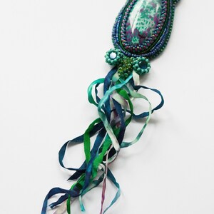 TUTORIAL Squidy Pendant Bead Embroidery Tutorial INSTANT DOWNLOAD image 7