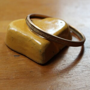 Victorian Gold Filled Child's Bangle Bracelet