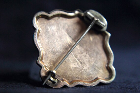 SALE Victorian Gold Filled Taille d'espargne Pin - image 2