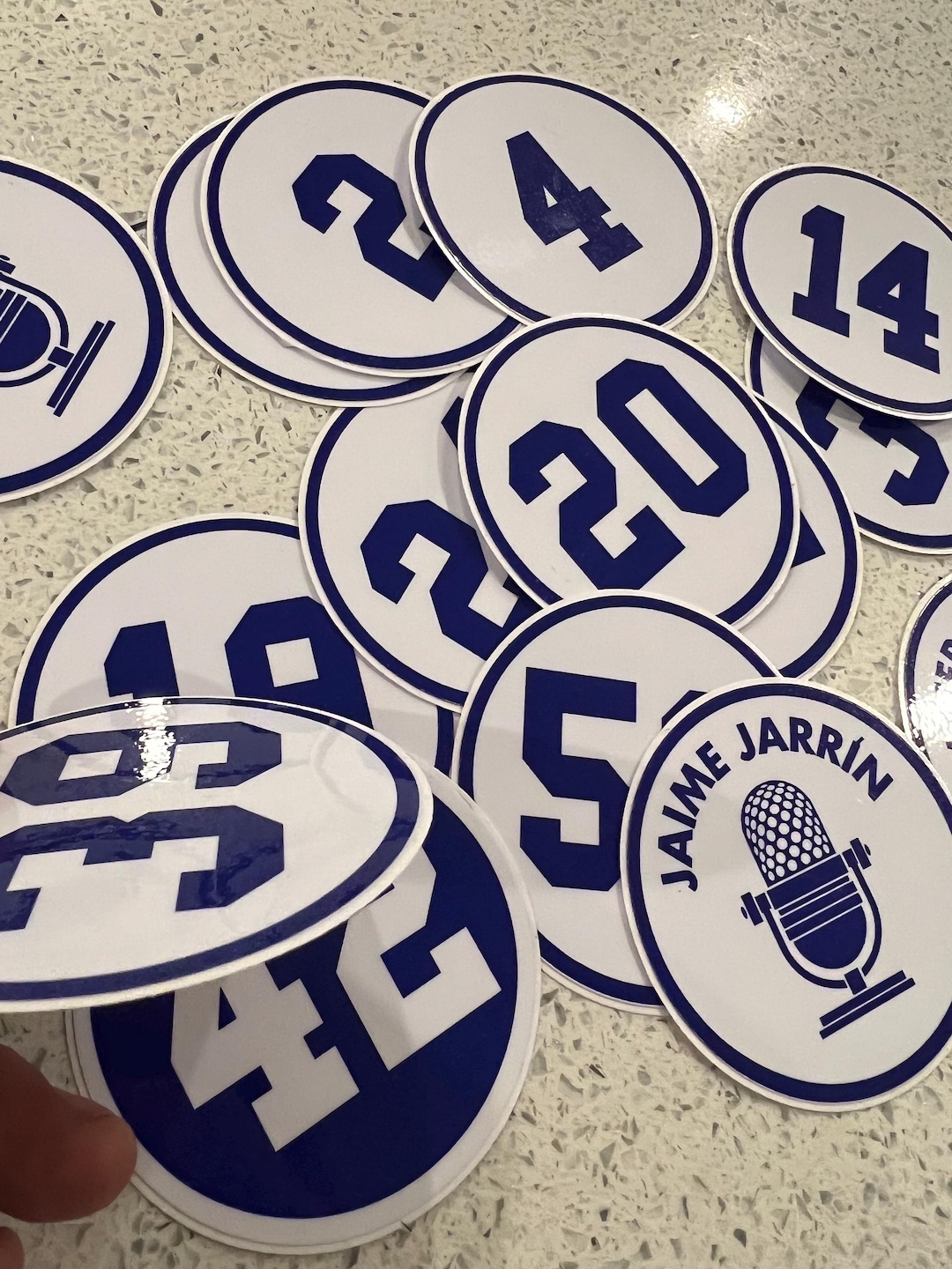 3” Dodgers Ring of Honor Sticker Set - Etsy