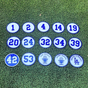Dodgers’ Ring of Honor Set (includes Fernando Valenzuela #34 and Walter O’Malley)