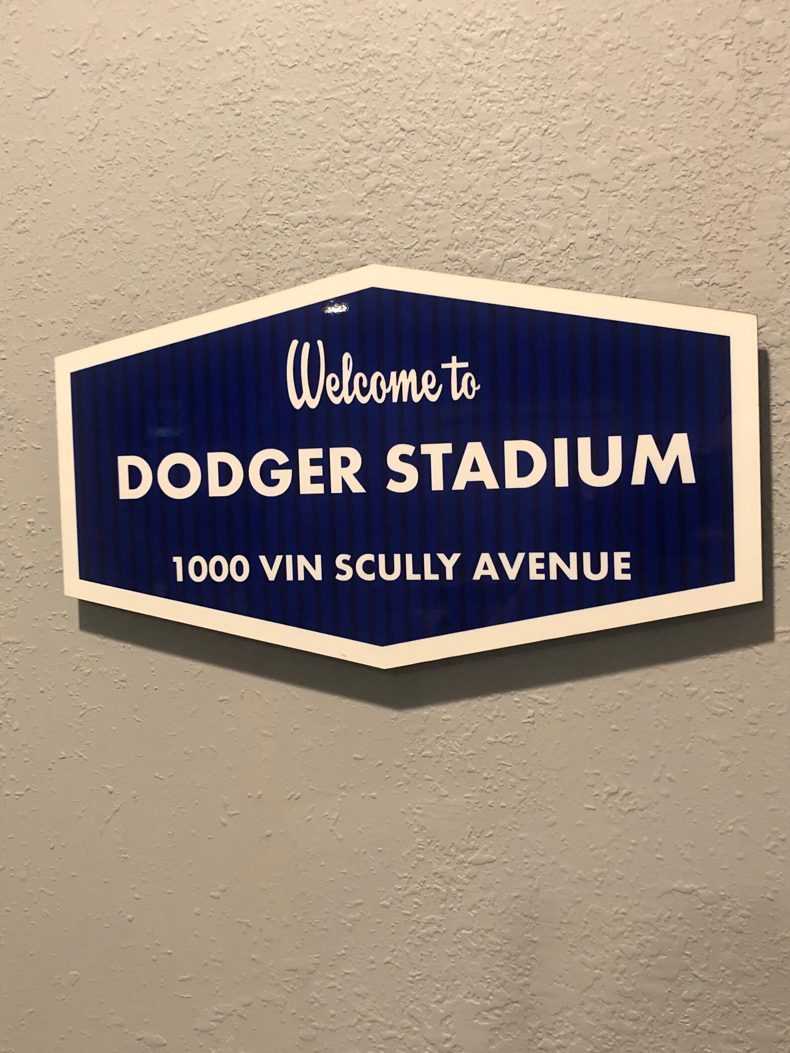 to Dodger Stadium Sign Etsy