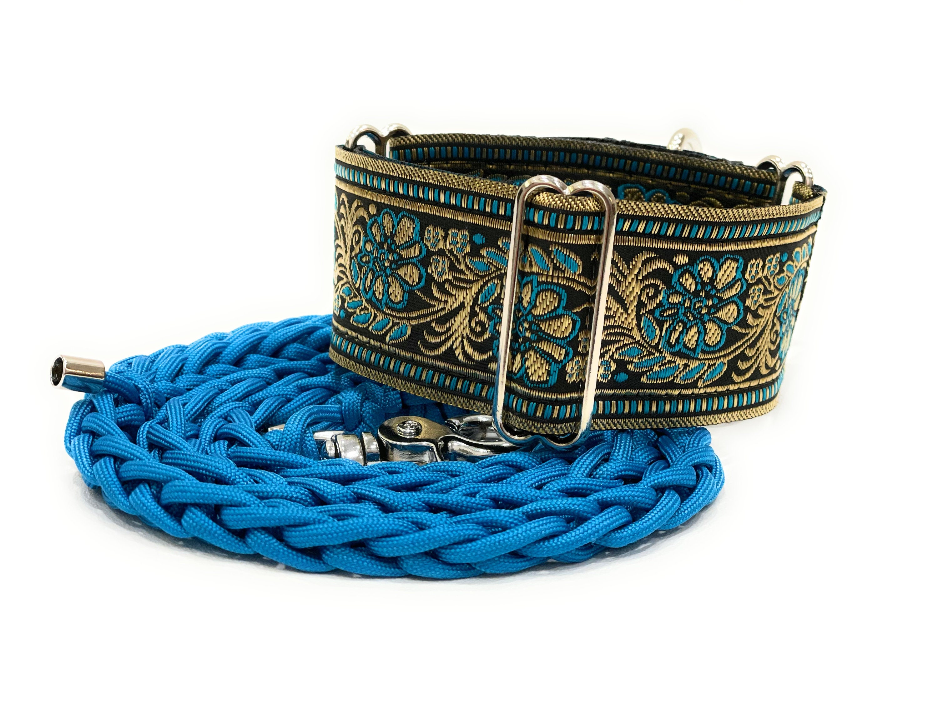 Martingale Dog Collar and Leash set for Greyhound Saluki Etsy