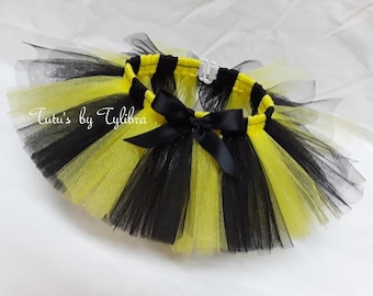 Bumble Bee Pet Costume, Yellow and Black Pet Tutu, Pet Clothing, Pet Party Favor, Pet Gift, Pet Halloween Costume, Pet Bee Costume