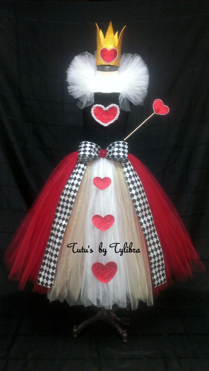 Heart Queen Tutu Dress Heart Tutu Dress Valentine Tutu | Etsy