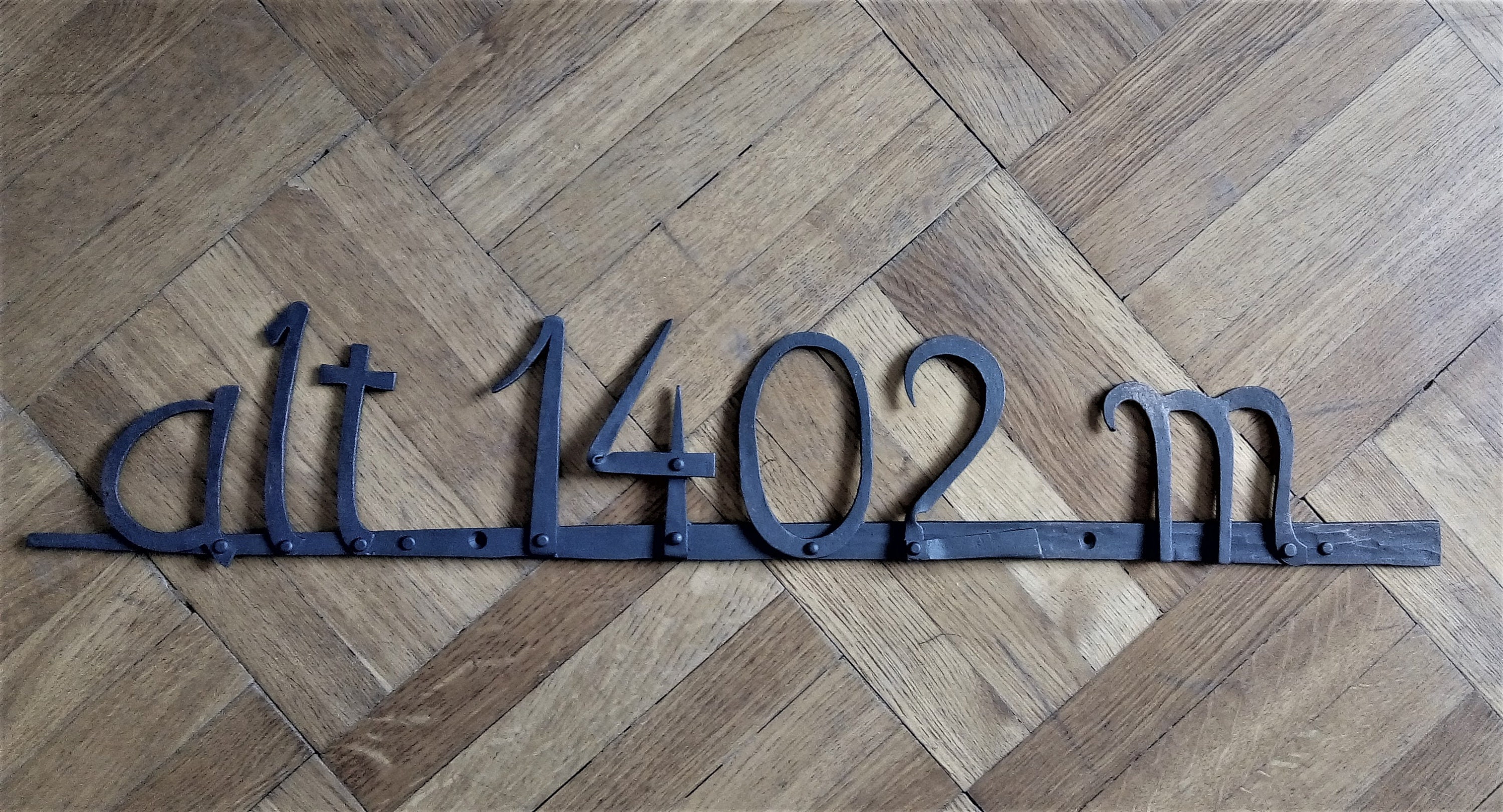 Large Metal House Numbers Hand Wrought Iron House Etsy Australia