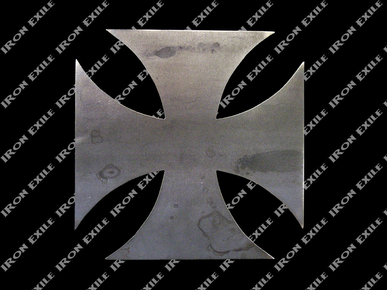 Metal Maltese Iron Cross 6 X 6 X 1/8 Plasma Etsy