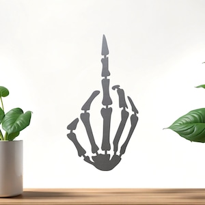 Metal Skeleton Finger RH