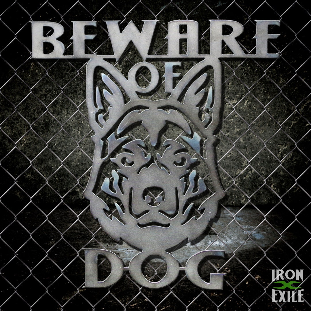 Beware of German Shepherd - Etsy